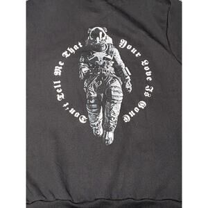 Slander Hoodie Sweatshirt Medium “Don't Tell Me Your Love is Gone”Astronaut